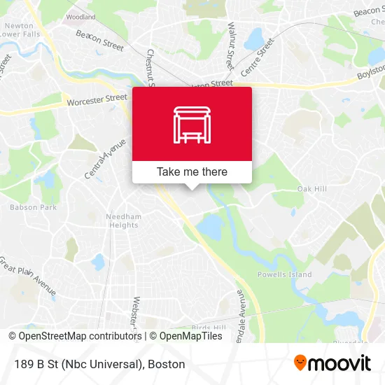 189 B St  (Nbc Universal) map