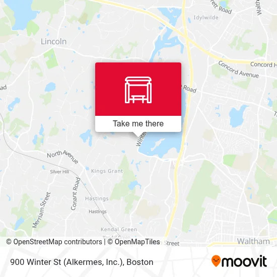900 Winter St  (Alkermes, Inc.) map