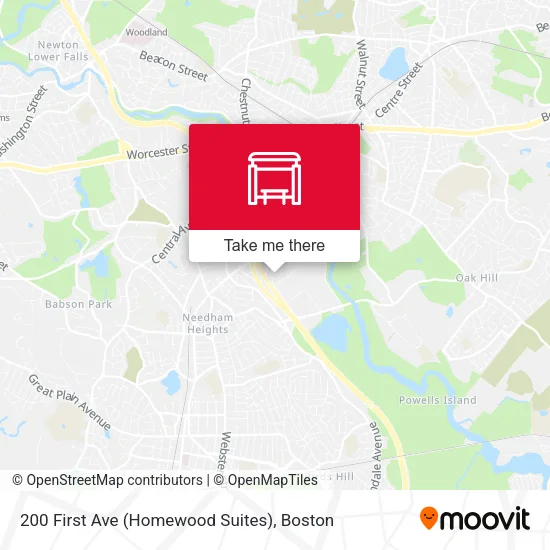 200 First Ave  (Homewood Suites) map
