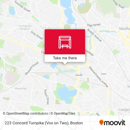 223 Concord Turnpike  (Vox on Two) map