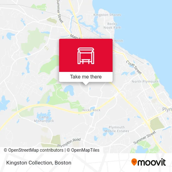 Kingston Collection map