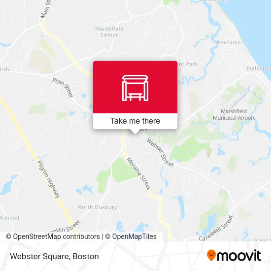 Webster Square map