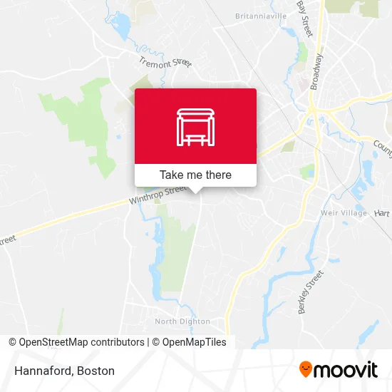 Hannaford map