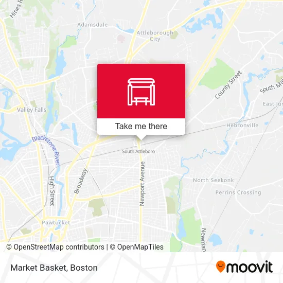 Market Basket map
