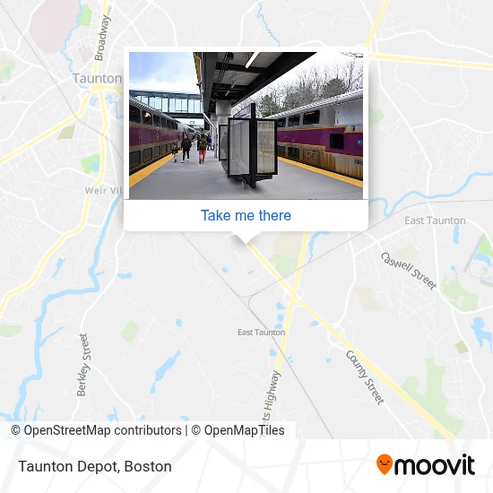 Taunton Depot map