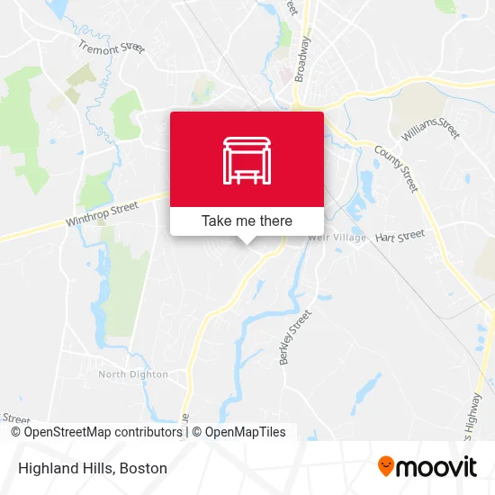 Highland Hills map