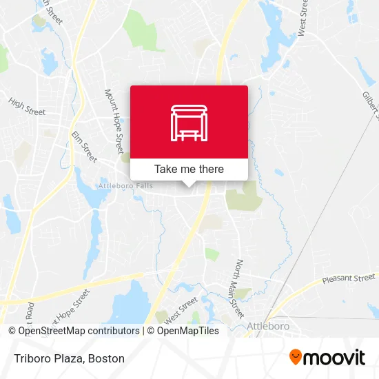Triboro Plaza map