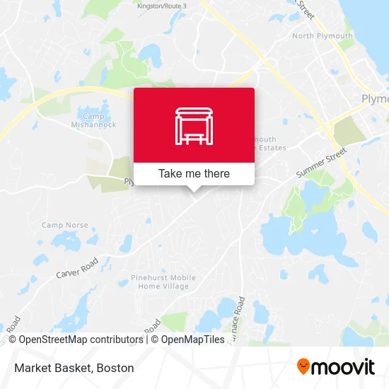 Market Basket map