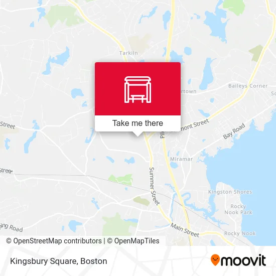 Kingsbury Square map