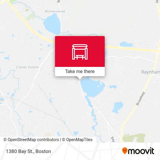 1380 Bay St. map