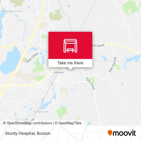 Sturdy Hospital map