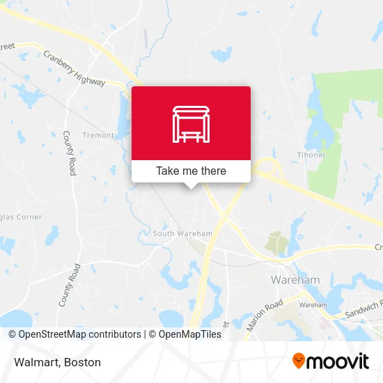Walmart map