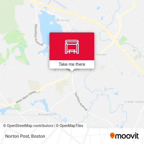 Norton Post map