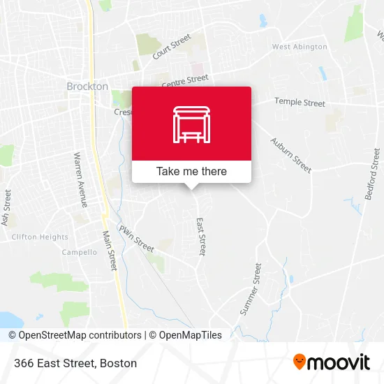366 East Street map