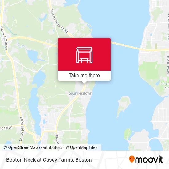 Boston Neck at Casey Farms map