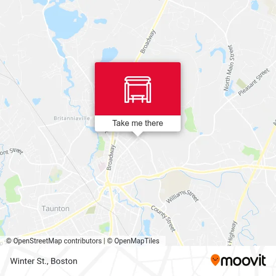 Winter St. map