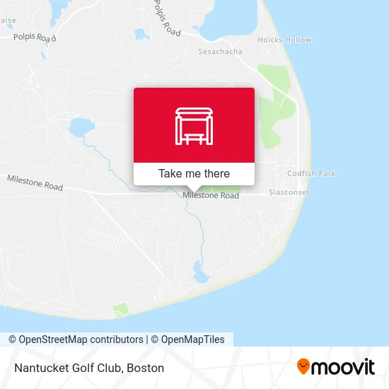 Nantucket Golf Club map