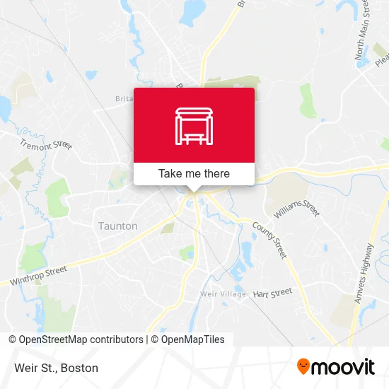 Weir St. map