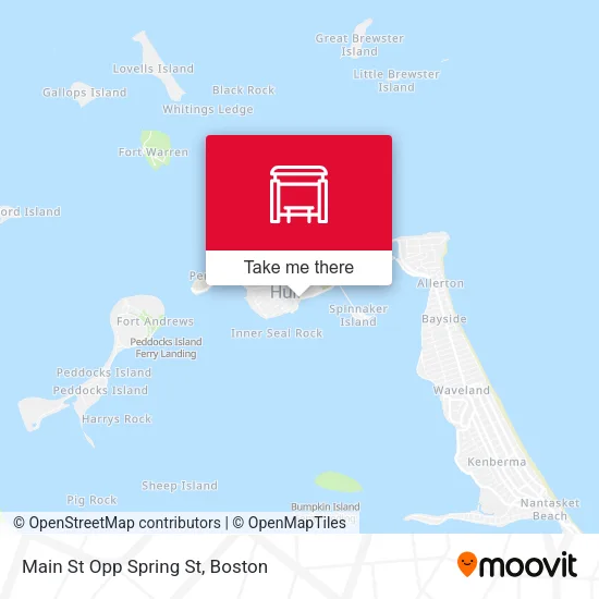 Main St Opp Spring St map