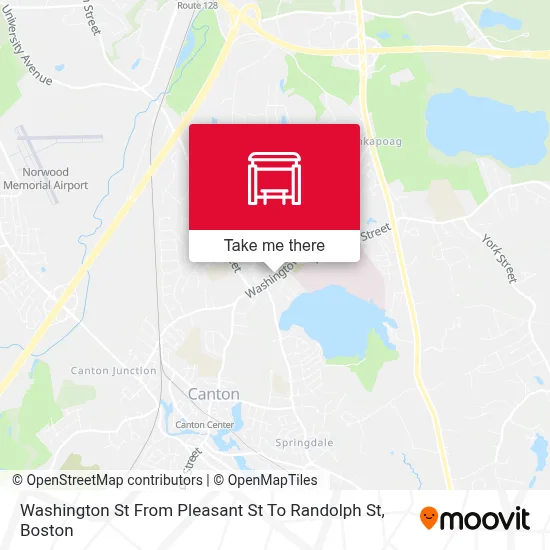 Washington St From Pleasant St To Randolph St map