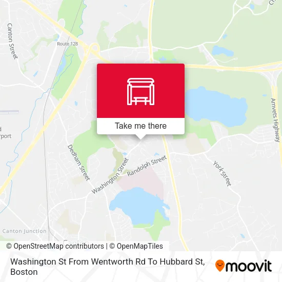 Washington St From Wentworth Rd To Hubbard St map