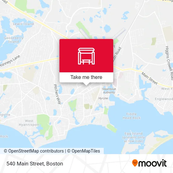 Mapa de 540 Main Street