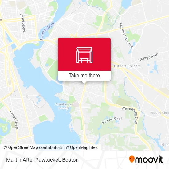 Martin After Pawtucket map