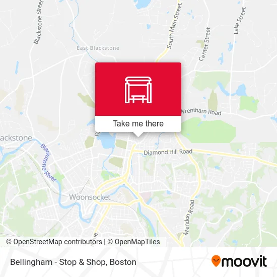 Bellingham - Stop & Shop map
