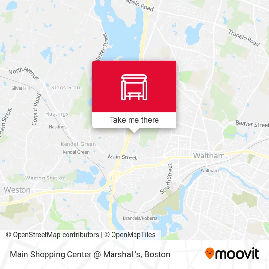 Main Shopping Center @ Marshall's map