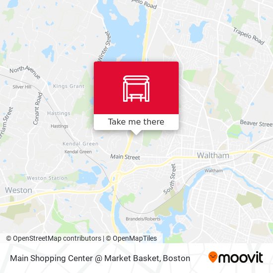 Mapa de Main Shopping Center @ Market Basket