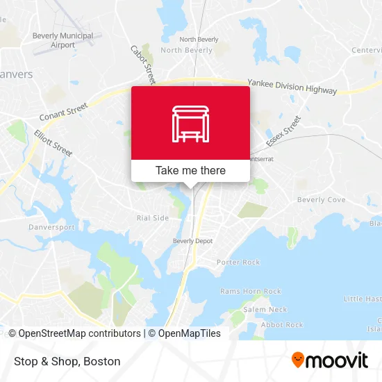 Stop & Shop map
