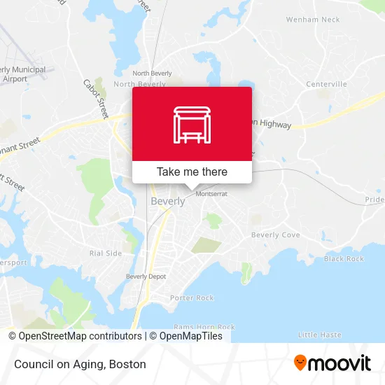 Mapa de Council on Aging