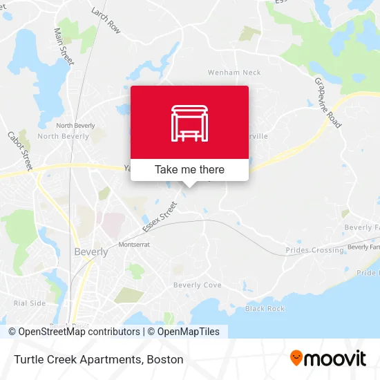 Turtle Creek Apartments map