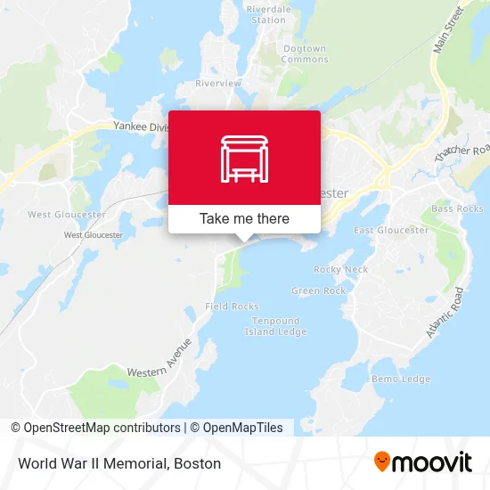 Ww II Memorial map
