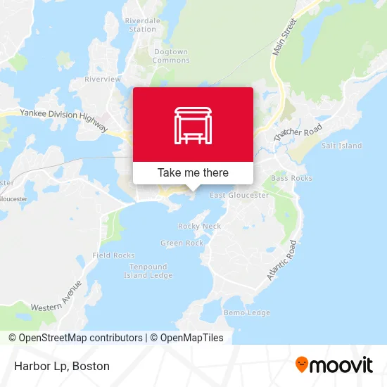 Harbor Lp map