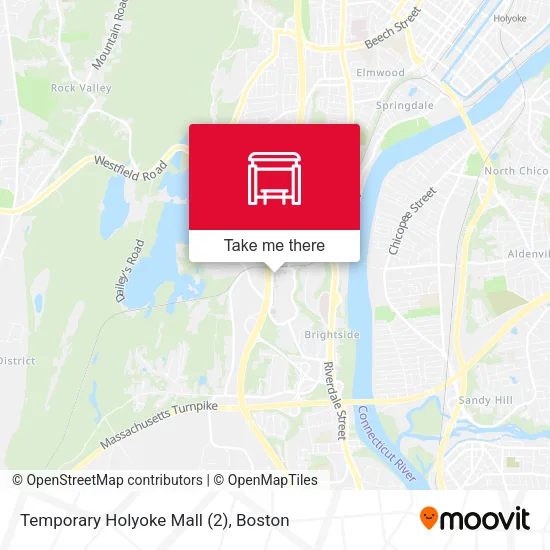 Temporary Holyoke Mall (2) map