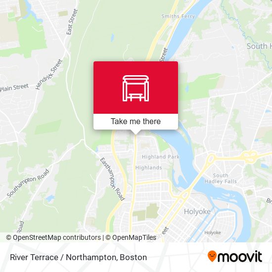 Mapa de River Terrace / Northampton