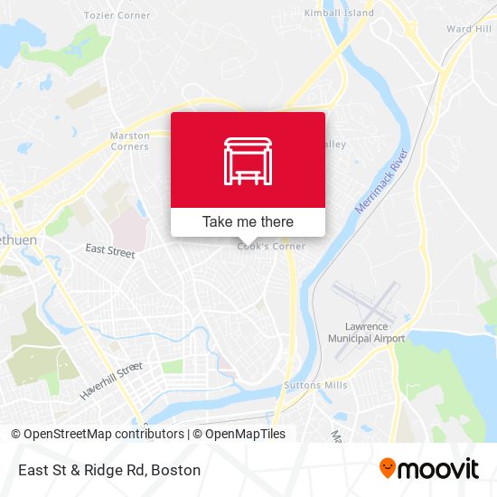 Mapa de East St & Ridge Rd