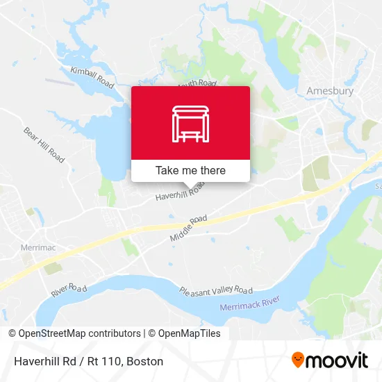 Haverhill Rd / Rt 110 map