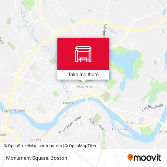 Mapa de Monument Square