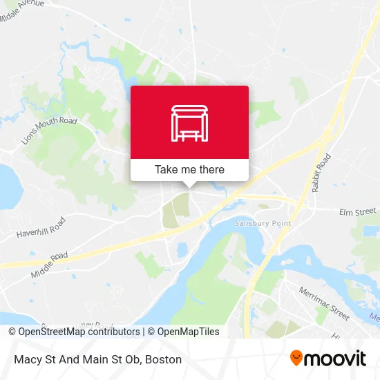 Macy St And Main St Ob map