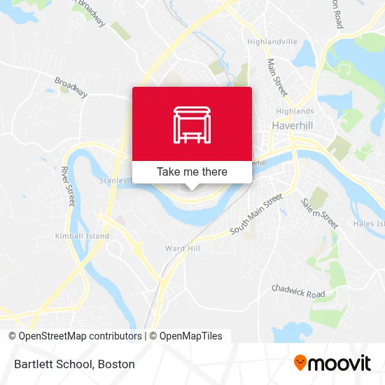 Bartlett School map