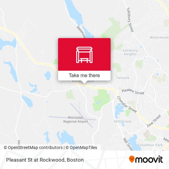 Pleasant St at Rockwood map
