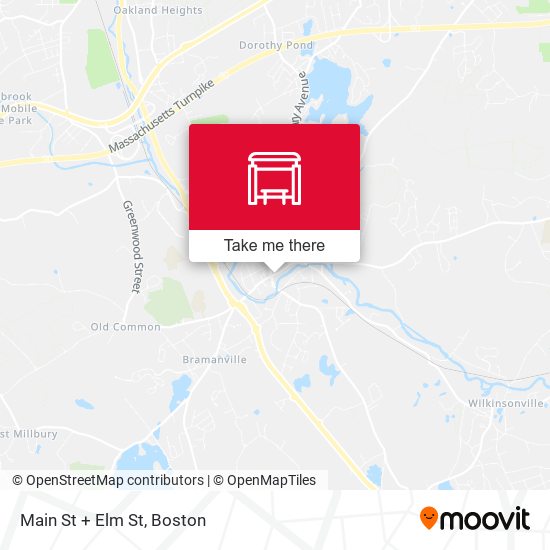 Mapa de Main St + Elm St