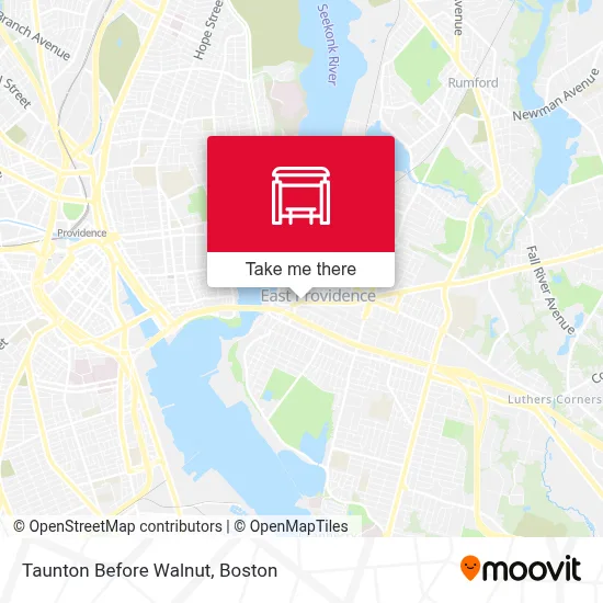 Taunton Before Walnut map