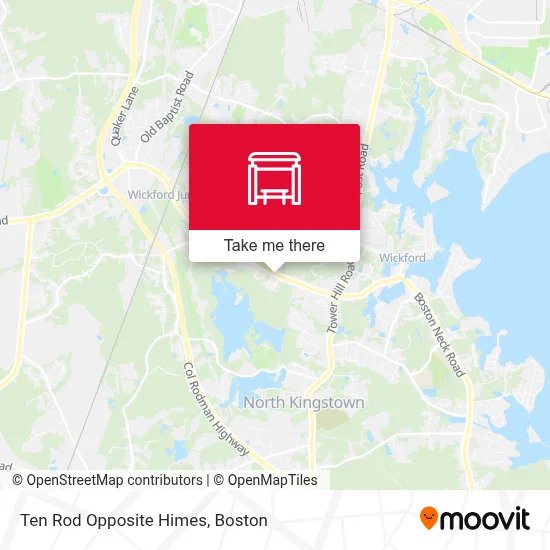 Ten Rod Opposite Himes map