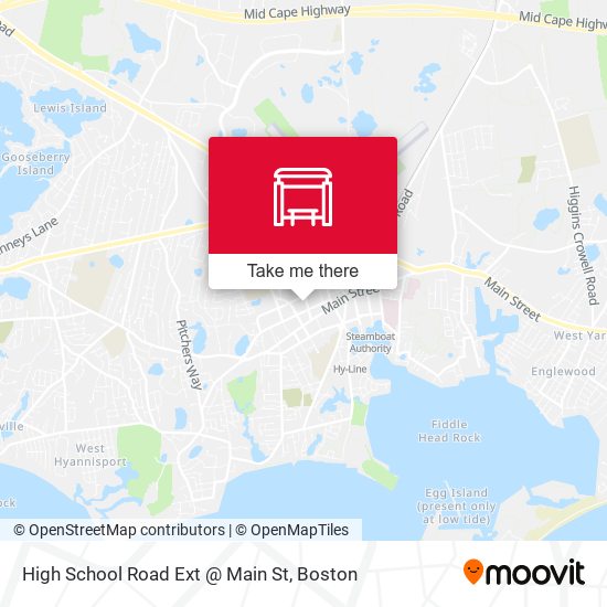 High School Road Ext @ Main St map