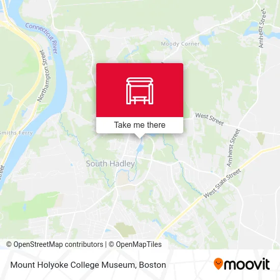 Mount Holyoke College Museum map