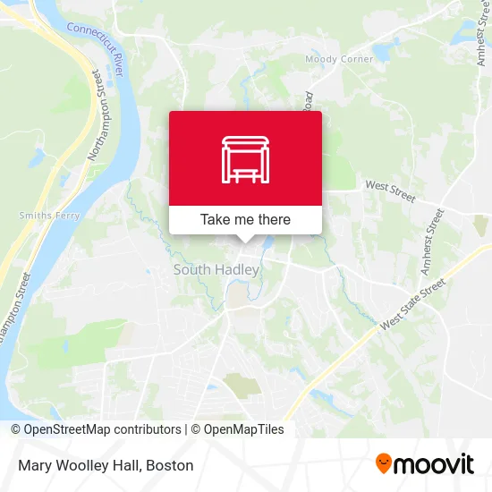 Mary Woolley Hall map