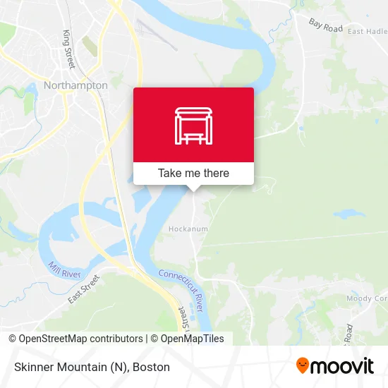 Skinner Mountain (N) map